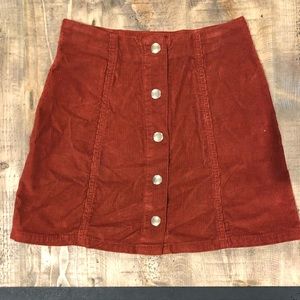 corduroy skirt